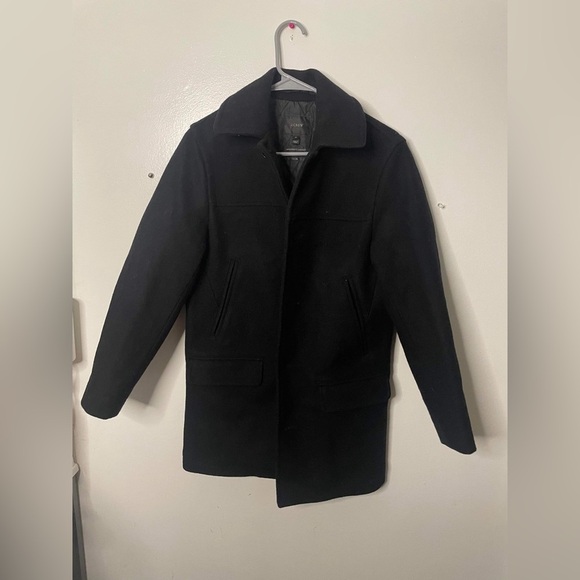 Jcrew extra small 100% wool pea coat - Picture 1 of 5